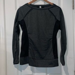 Lululemon Long Sleeve Top with Ruffles and Thumbholes—8